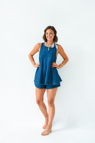 Denim Darling Short Set