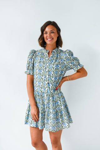 Coastal Class Button Front Dress