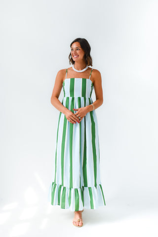 Stripe Society Maxi Dress