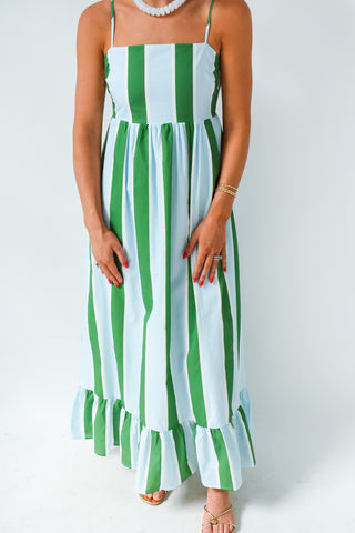 Stripe Society Maxi Dress