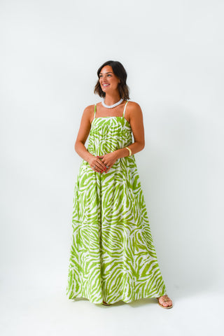 Matcha My Energy Midi Dress