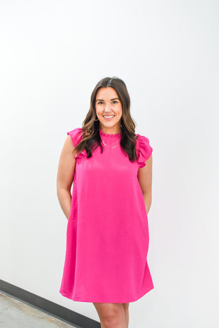 Spring For You Ruffle Dress