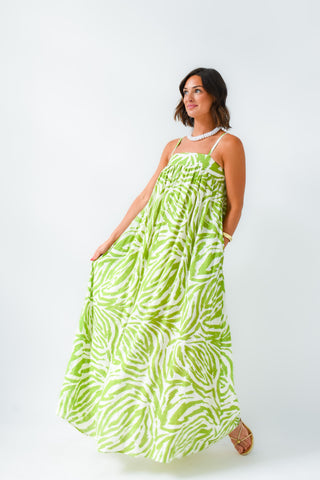 Matcha My Energy Midi Dress