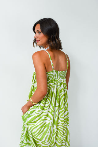 Matcha My Energy Midi Dress