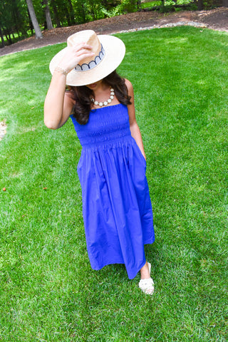 Cornelia Poplin Maxi Dress
