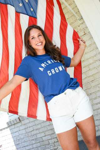 Z Supply American Grown Boyfriend Tee