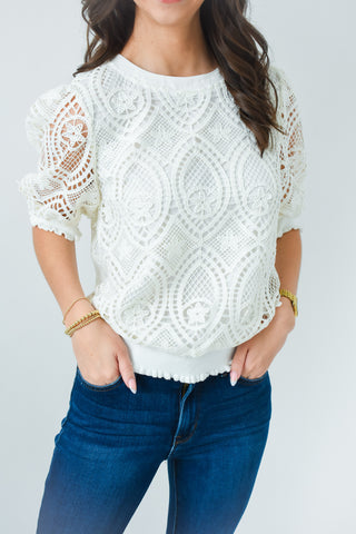 Sweet Lace Of Mine Top