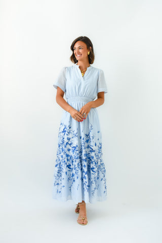 Fernie Field Poplin Maxi Dress