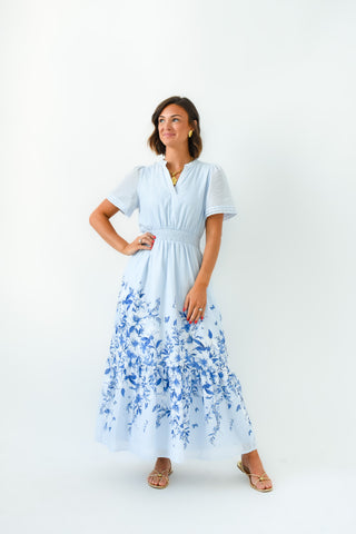Fernie Field Poplin Maxi Dress