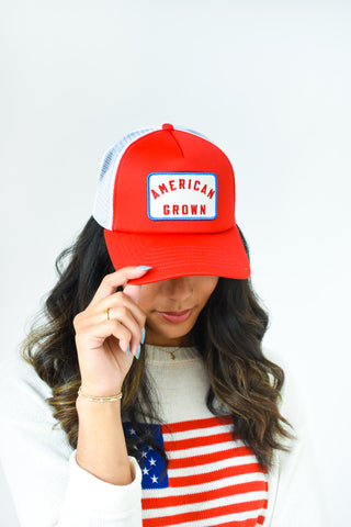 American Grown Trucker Hat