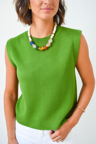 Matcha Mood Knit Top