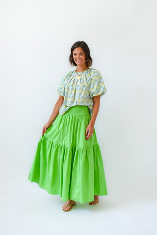 Island Escape Printed Top