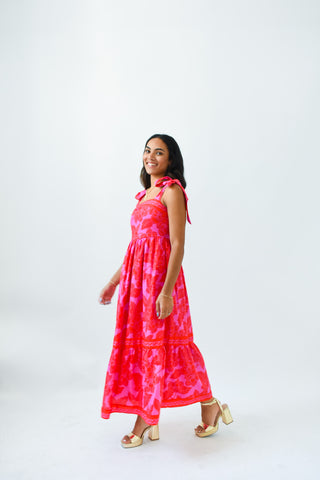 Love In Bloom Floral Maxi Dress