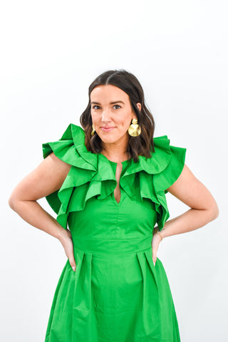 Santana Tie Back Midi Dress