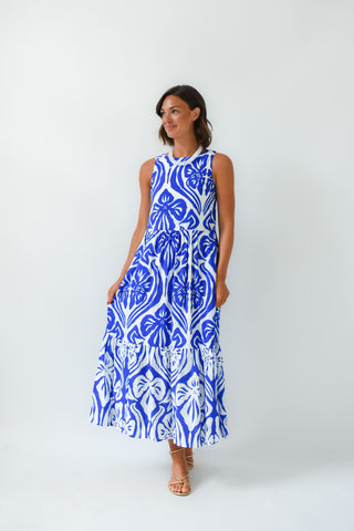 Floral Frenzy Printed Midi Dress