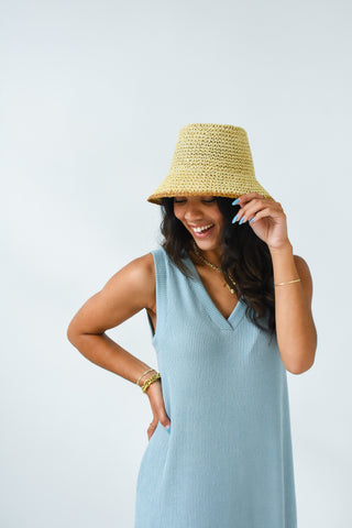 Paper Crochet Bucket Hat