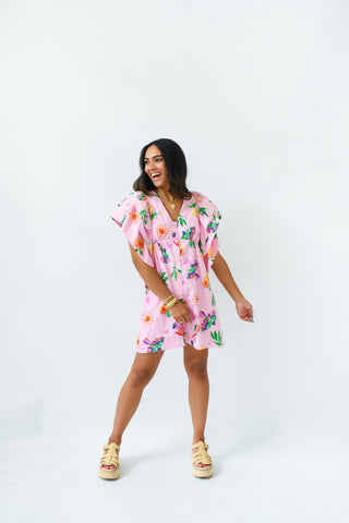 Karlie Toucan Fruit Ruffle Dress