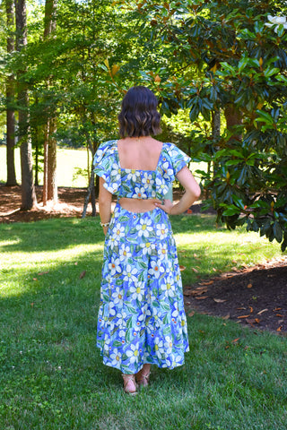 Flirt And Flutter Midi Dress