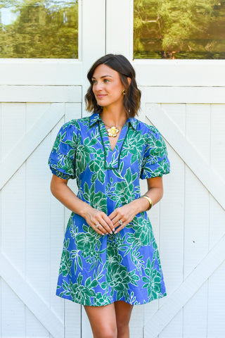 Feeling Blue-tiful Mini Dress