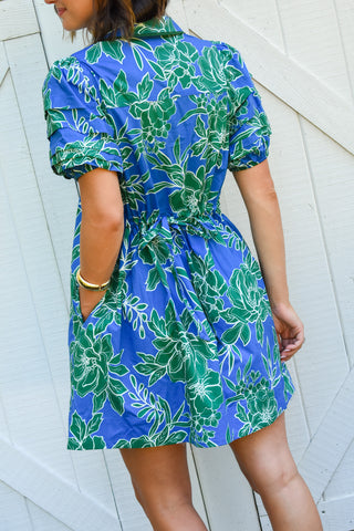 Feeling Blue-tiful Mini Dress