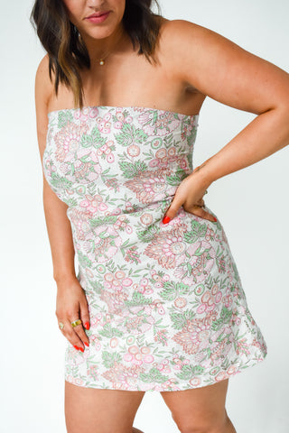 M+M Love In Bloom Mini Dress