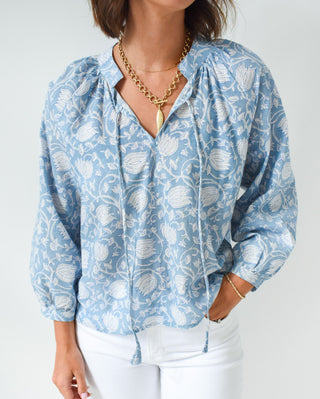 M+M Something Blue Top