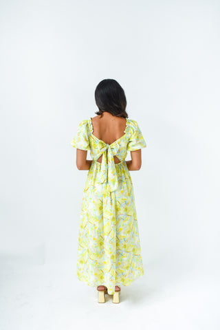 Bloom Service Floral Maxi Dress