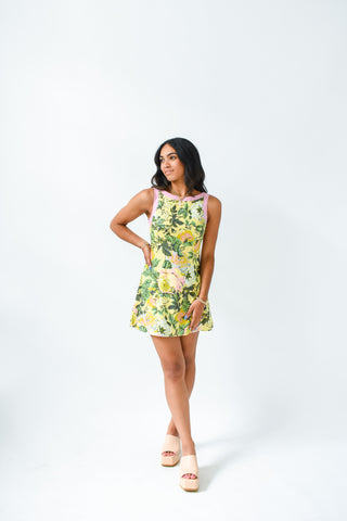 Whispering Blooms Floral Dress