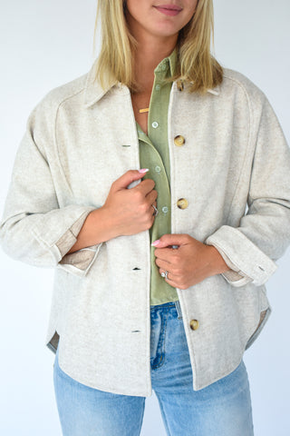 Comfort Zone Shirt Jacket