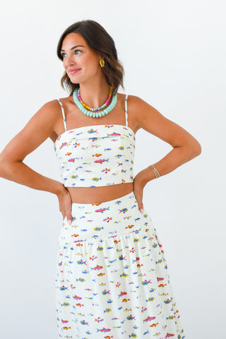 Reel Cute Fish Print Set
