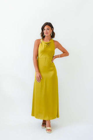 Drape Expectations Maxi Dress