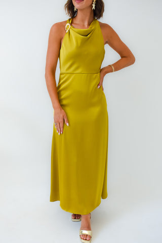 Drape Expectations Maxi Dress