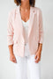 Blaze of Glory Shirred Sleeve Blazer