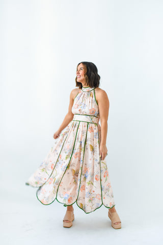 Blushing Bouquet Maxi Dress