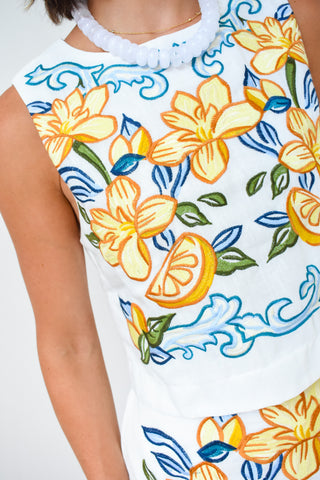 A Zest For Life Embroidered Set