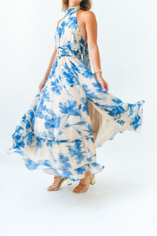 Too Hot To Halter Maxi Dress