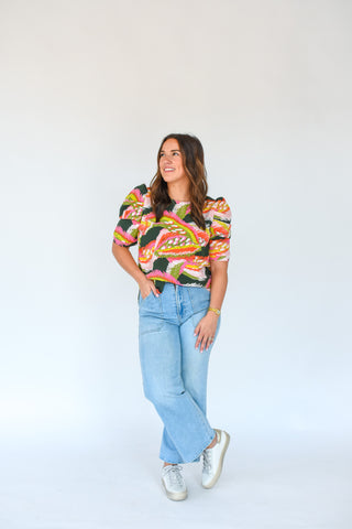 Wild Wonder Printed Top