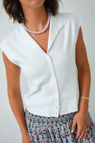 Simply Styled Cap Sleeve Cardigan