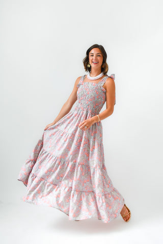 M+M Floral Fields Maxi Dress