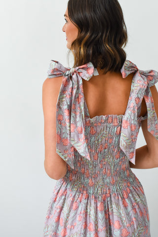 M+M Floral Fields Maxi Dress