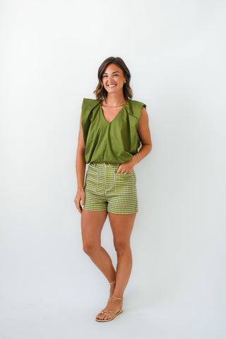 Sunday Stroll Gingham Shorts