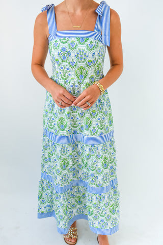 Petal Pushin' Floral Tiered Maxi Dress