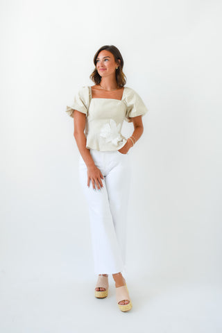 Magnolia Pearl Peplum Top