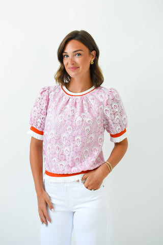 Feather Me Fancy Top