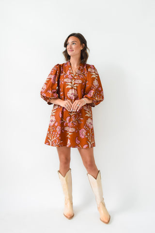 It's A Must Rust Dress