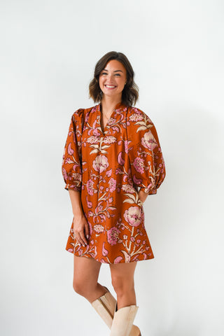 It's A Must Rust Dress