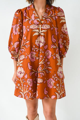 It's A Must Rust Dress