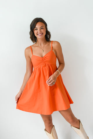 Orange You A Cutie Mini Dress