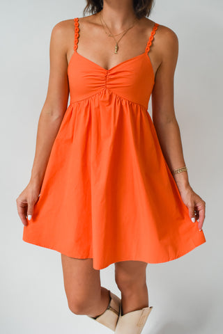 Orange You A Cutie Mini Dress