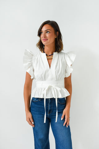 Pep In My Step Peplum Top